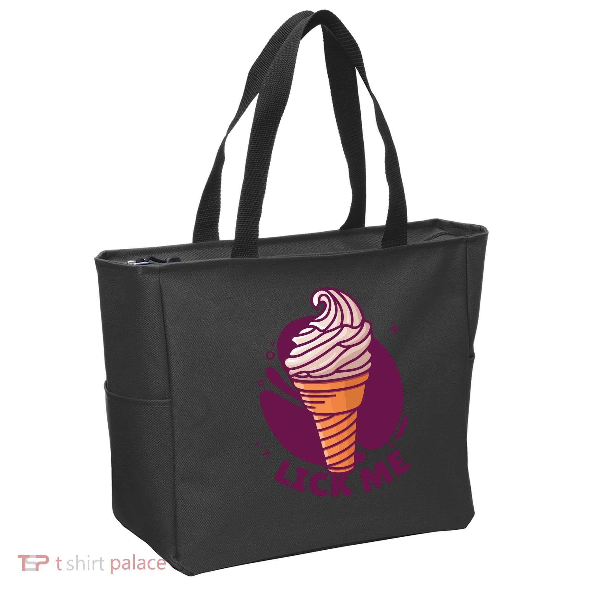 Lick Me Ice Cream Tote Bag