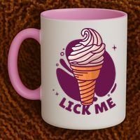 Lick Me Ice Cream Coffee Mug thumb 2