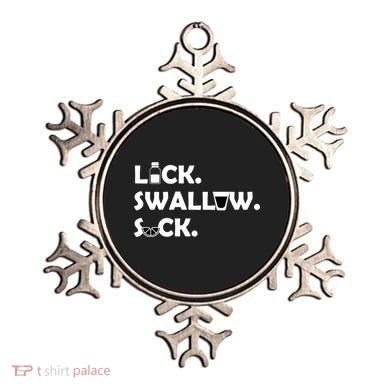 Lick Swallow Suck Funny Tequila Ornament