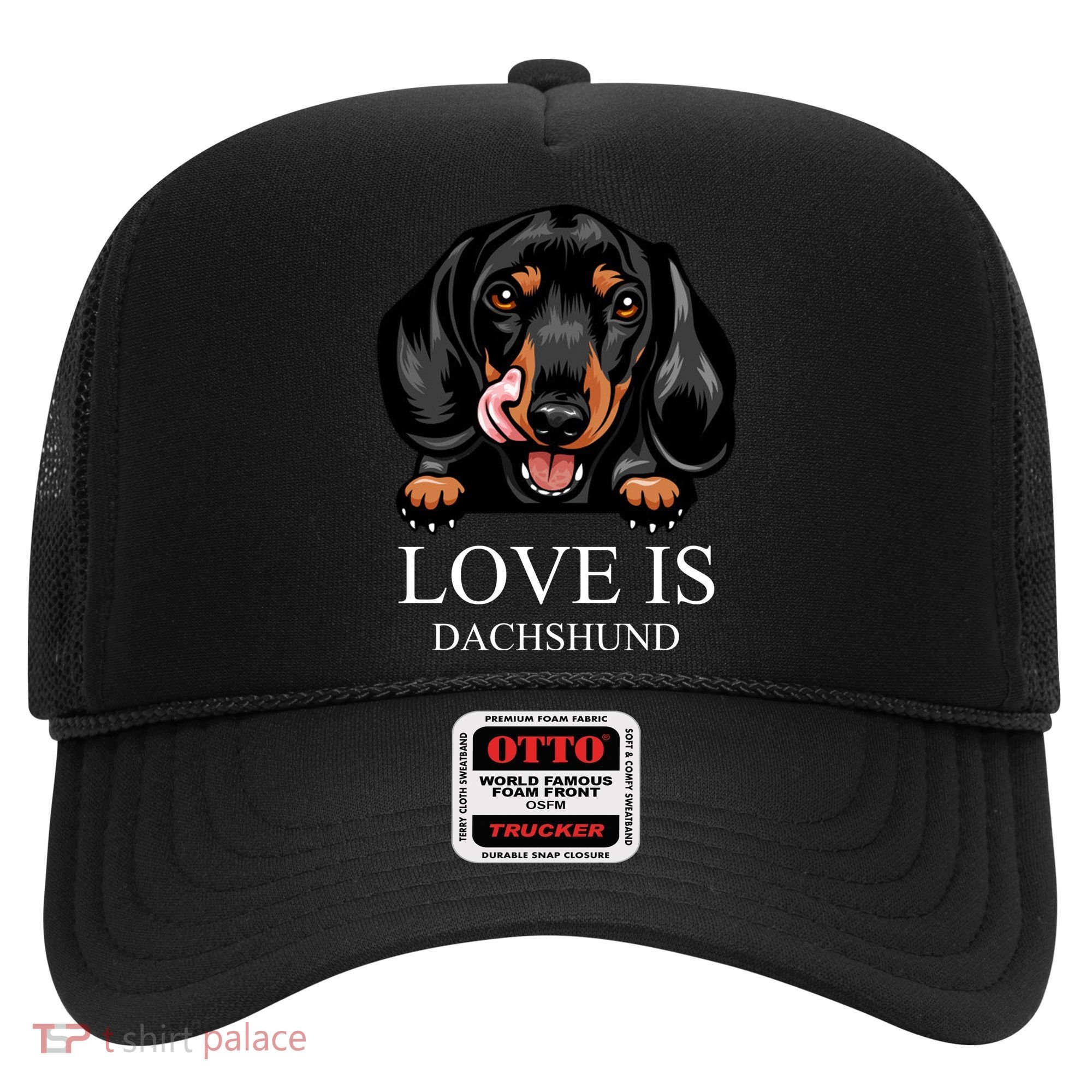Love Is Dachshund Hat