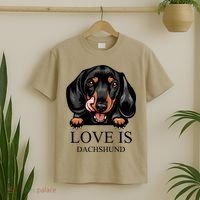 Love Is Dachshund T-Shirt thumb 2