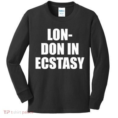 London In Ecstasy Kids Long Sleeve Shirt