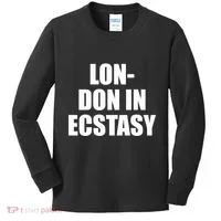 London In Ecstasy Kids Long Sleeve Shirt thumb 0