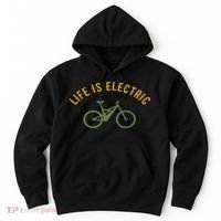 Life Is Electric E Bike Hoodie thumb 0