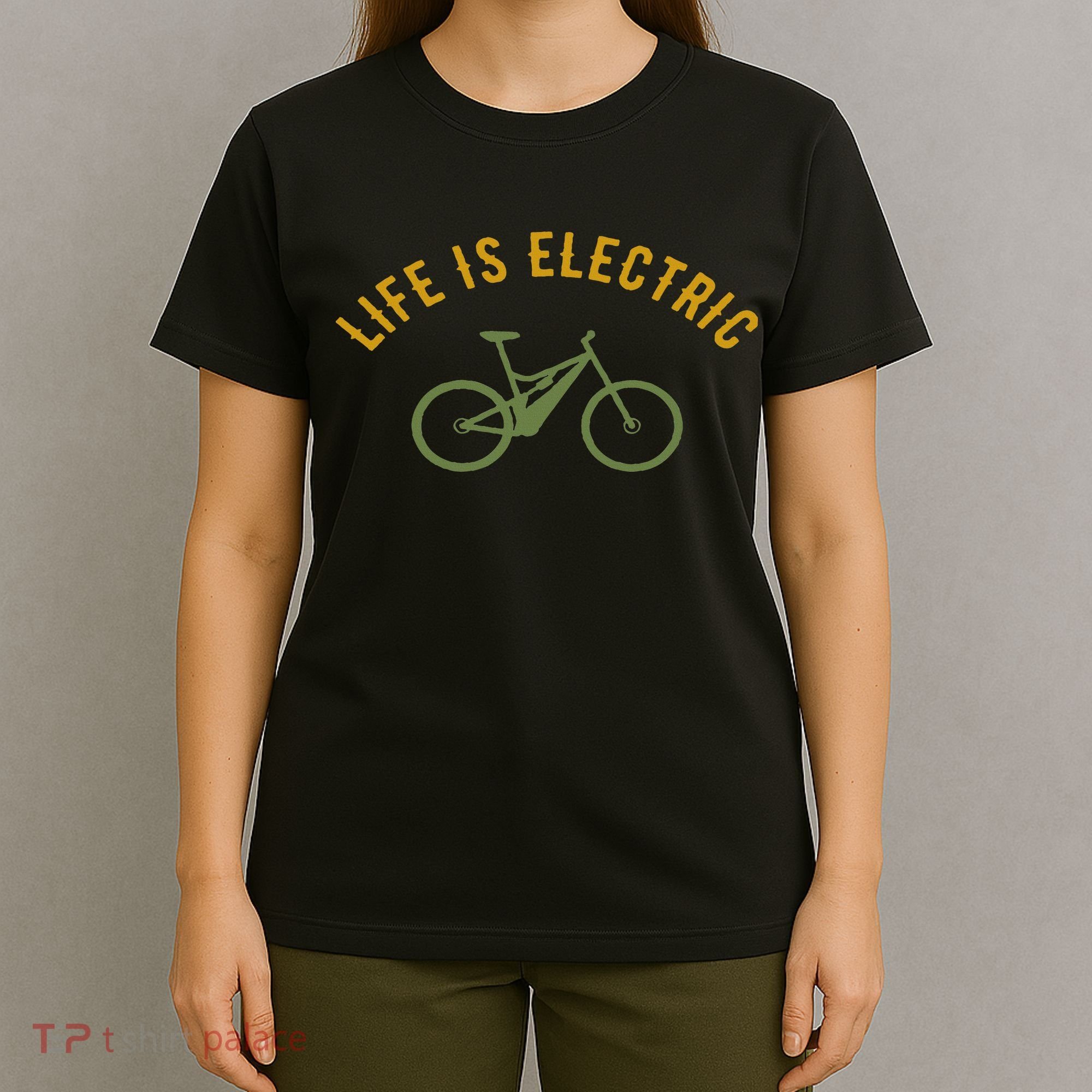 Life Is Electric E Bike T-Shirt