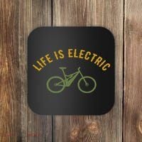 Life Is Electric E Bike Coaster thumb 0