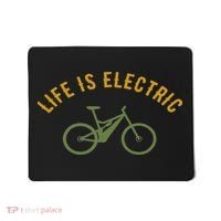 Life Is Electric E Bike Mousepad thumb 0
