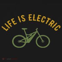Life Is Electric E Bike Toddler Hoodie thumb 2
