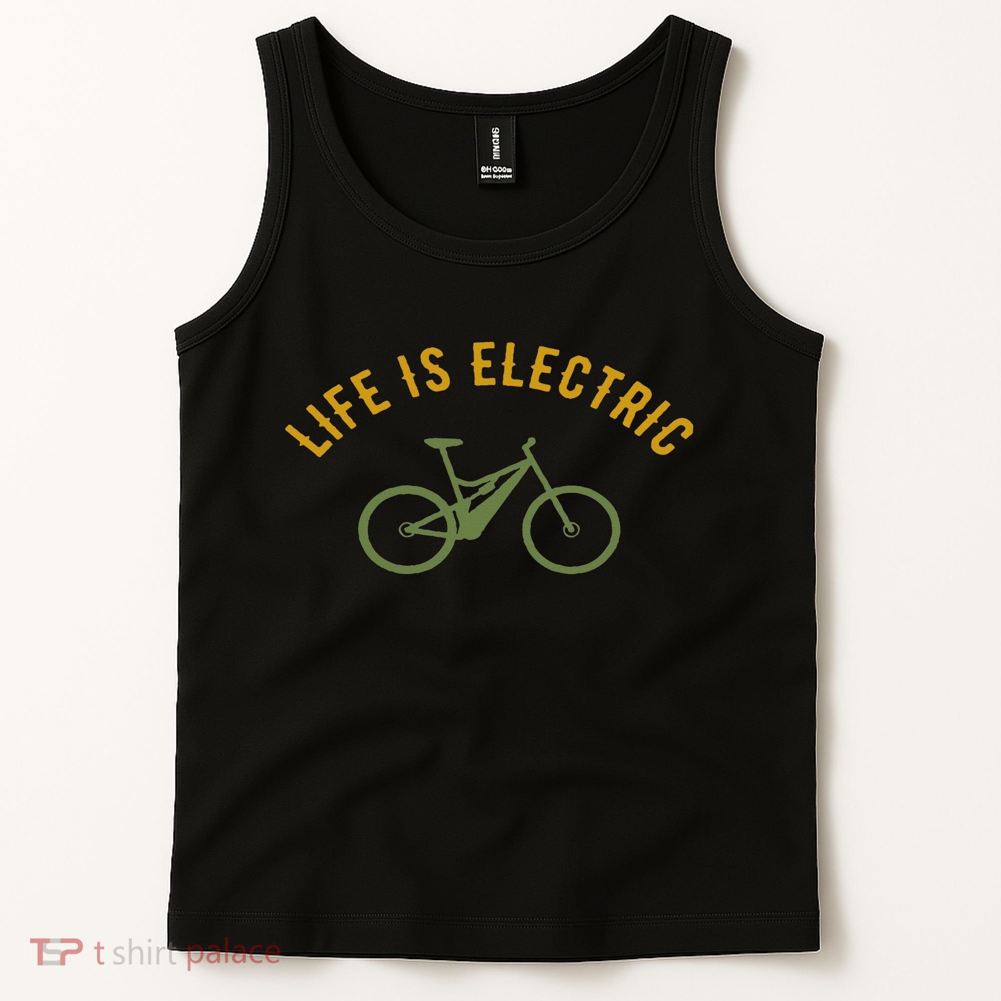 Life Is Electric E Bike Tank Top