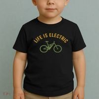 Life Is Electric E Bike Toddler T-Shirt thumb 2