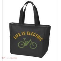 Life Is Electric E Bike Tote Bag thumb 3