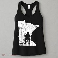 LMinnesota Ice Fishing Fisherman Winter Women's Tank Top thumb 3