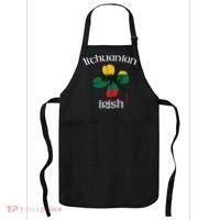 Lithuanian Irish Flag Of Lithuania Shamrock Apron thumb 0