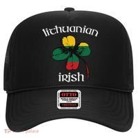 Lithuanian Irish Flag Of Lithuania Shamrock Hat thumb 0