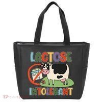 Lactose Intolerant Funny Sarcastic Meme Tote Bag thumb 0
