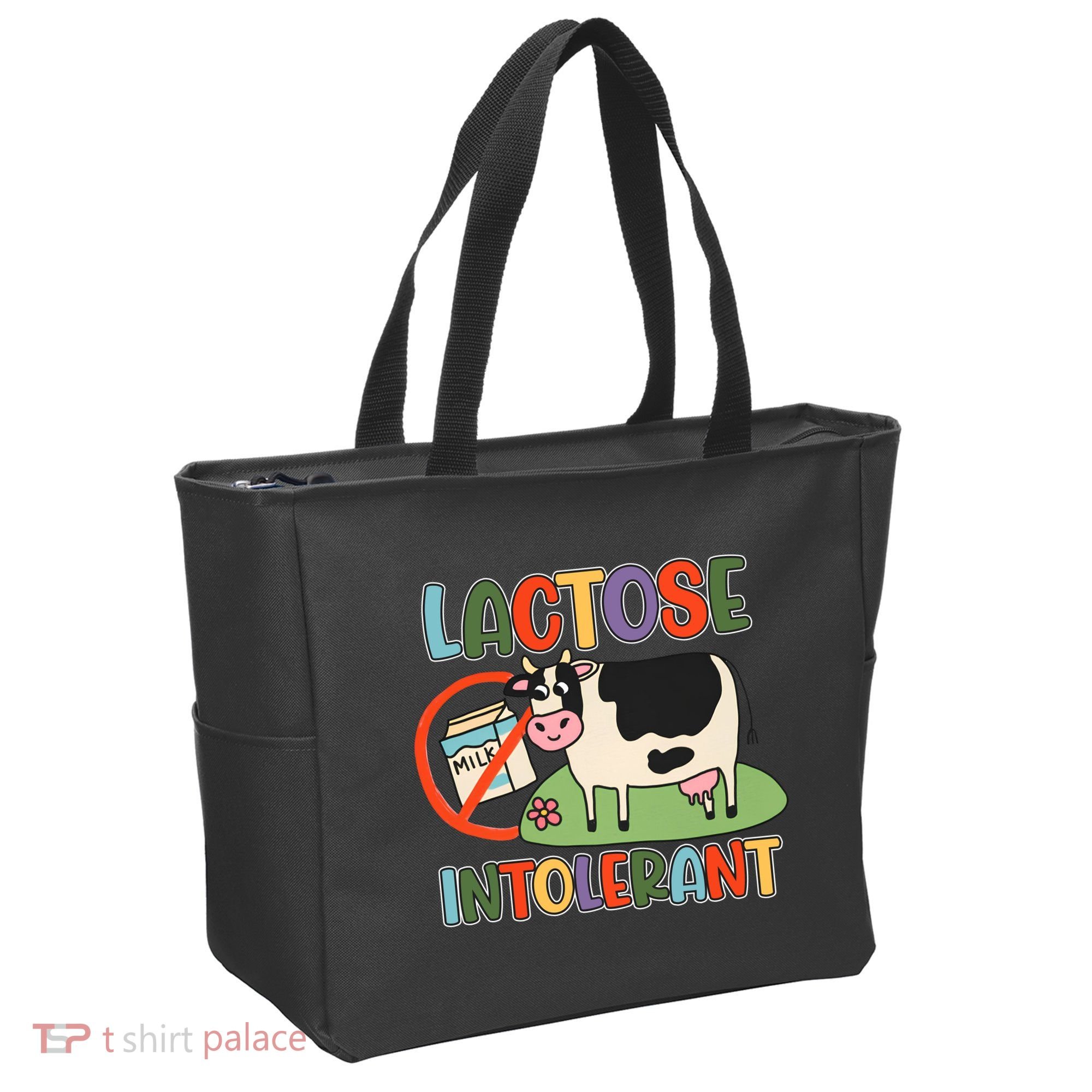 Lactose Intolerant Funny Sarcastic Meme Tote Bag
