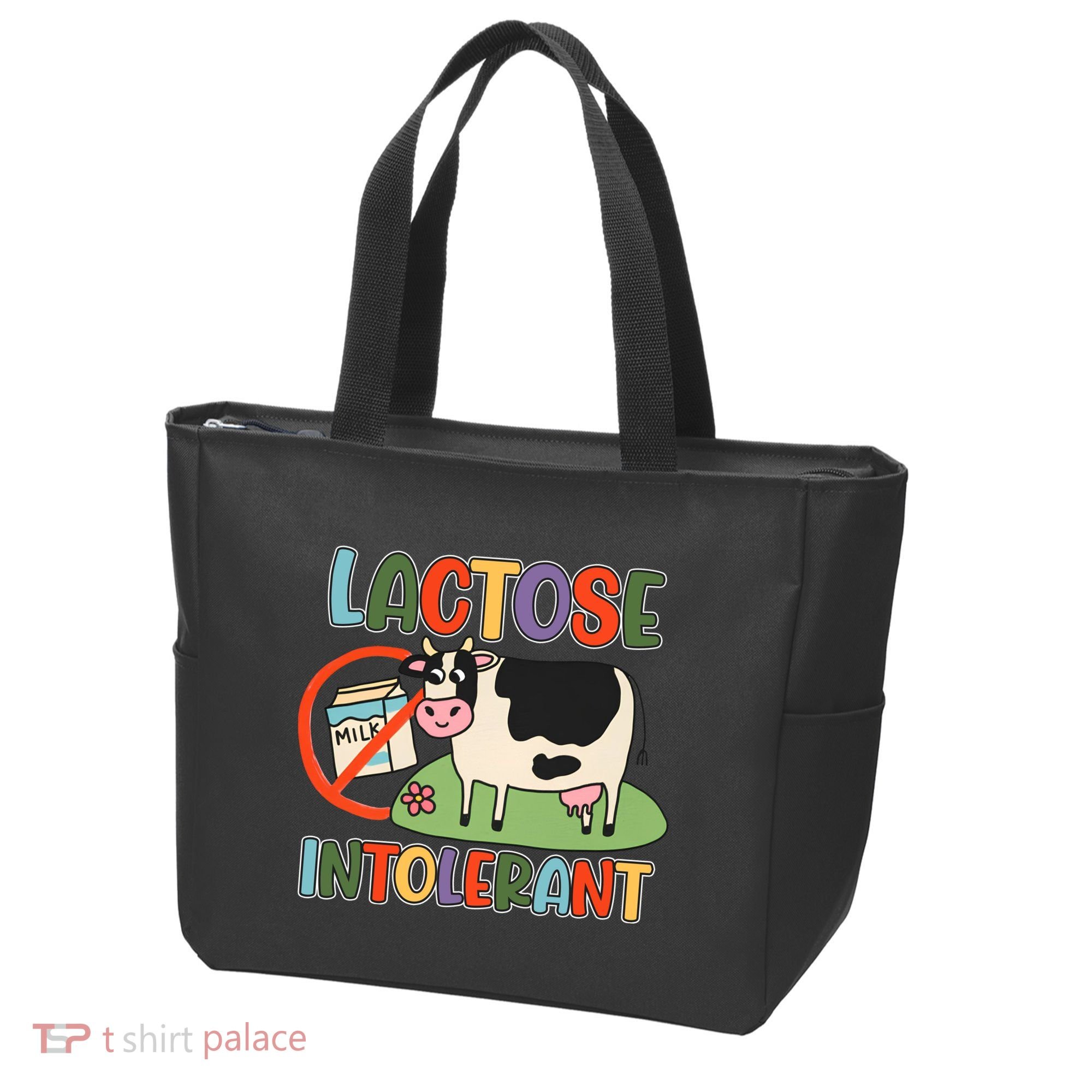 Lactose Intolerant Funny Sarcastic Meme Tote Bag