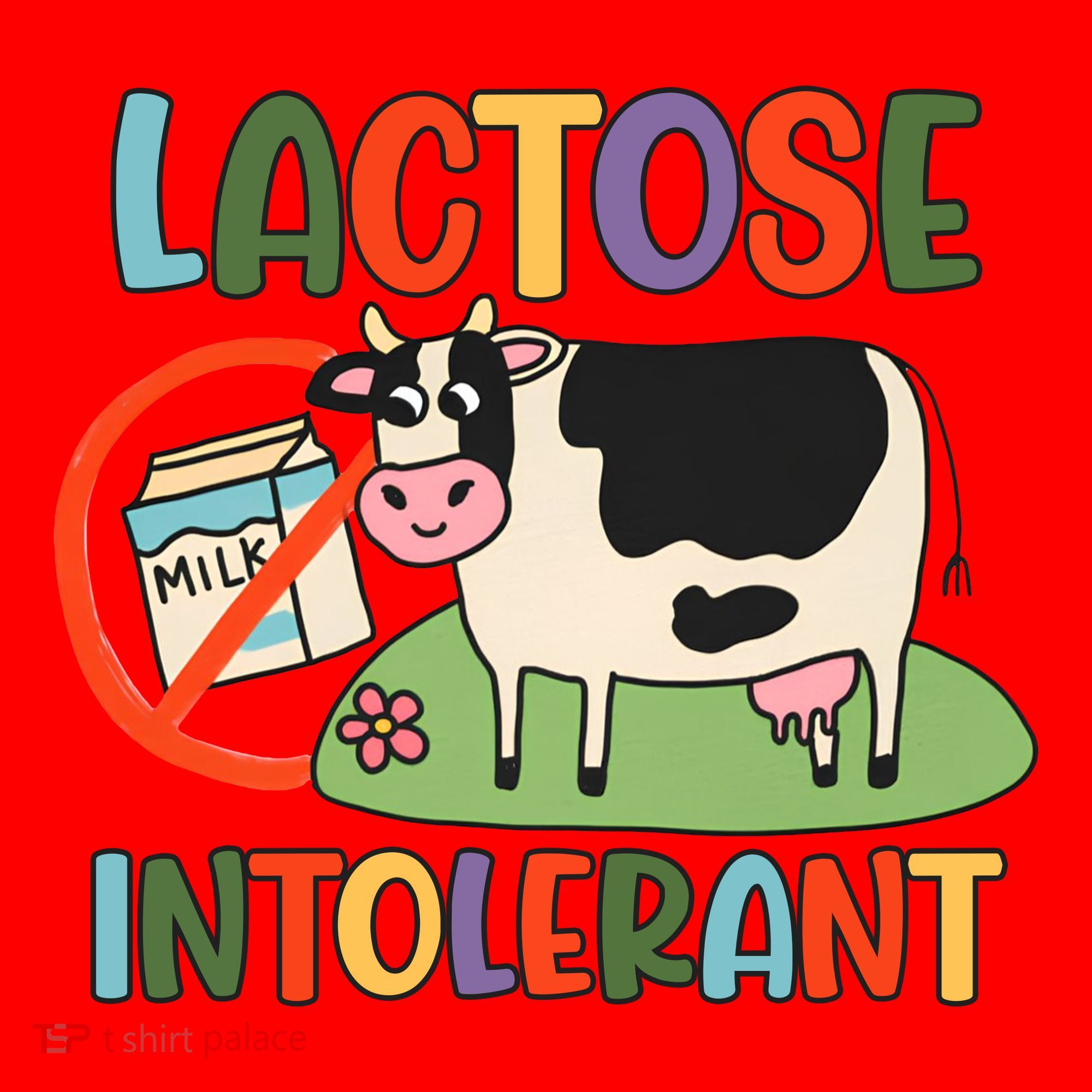 Lactose Intolerant Funny Sarcastic Meme Santa Hat