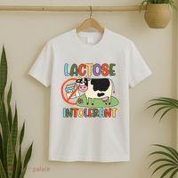 Lactose Intolerant Funny Sarcastic Meme T-Shirt thumb 2