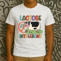 Lactose Intolerant Funny Sarcastic Meme T-Shirt thumb 3