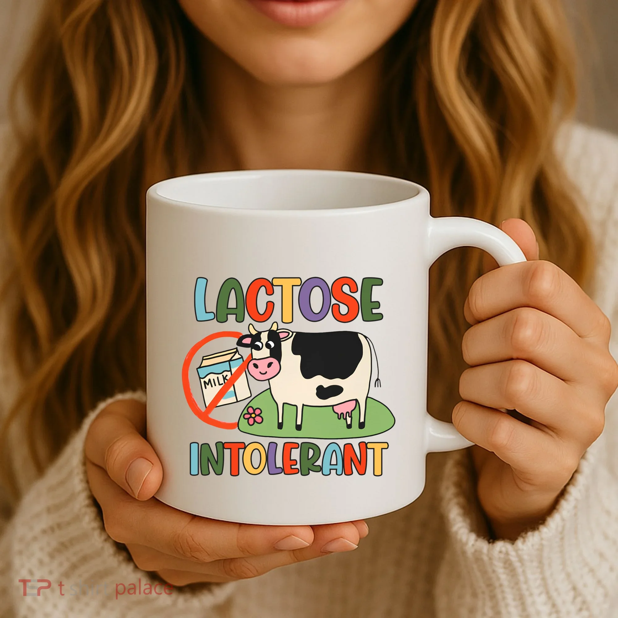 Lactose Intolerant Funny Sarcastic Meme Coffee Mug