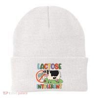 Lactose Intolerant Funny Sarcastic Meme Beanie thumb 0