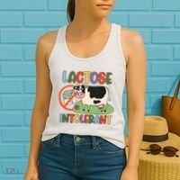 Lactose Intolerant Funny Sarcastic Meme Women's Tank Top thumb 2