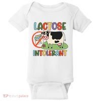 Lactose Intolerant Funny Sarcastic Meme Baby Bodysuit thumb 0