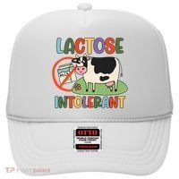 Lactose Intolerant Funny Sarcastic Meme Hat thumb 0
