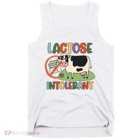 Lactose Intolerant Funny Sarcastic Meme Tank Top thumb 0
