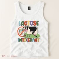 Lactose Intolerant Funny Sarcastic Meme Tank Top thumb 2