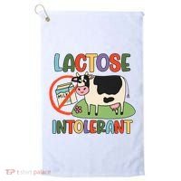 Lactose Intolerant Funny Sarcastic Meme Golf Towel thumb 0