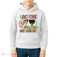 Lactose Intolerant Funny Sarcastic Meme Kids Hoodie thumb 4