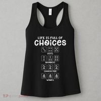 Life Is Full Of Choice Mahjong Player Chinese Mahjong Lover Women's Tank Top thumb 3