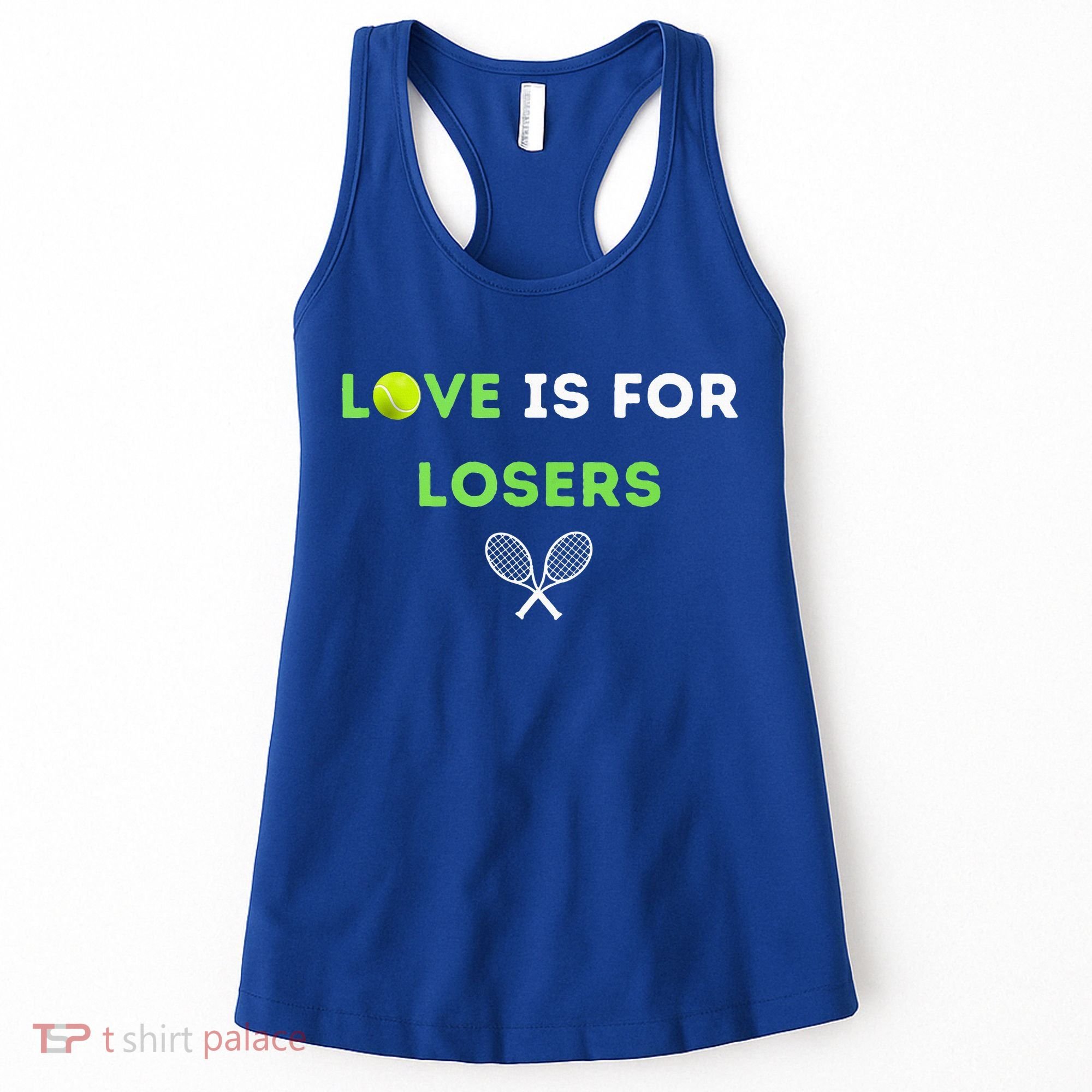Love Is For Losers Tennis Women's Tank Top