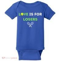 Love Is For Losers Tennis Baby Bodysuit thumb 0