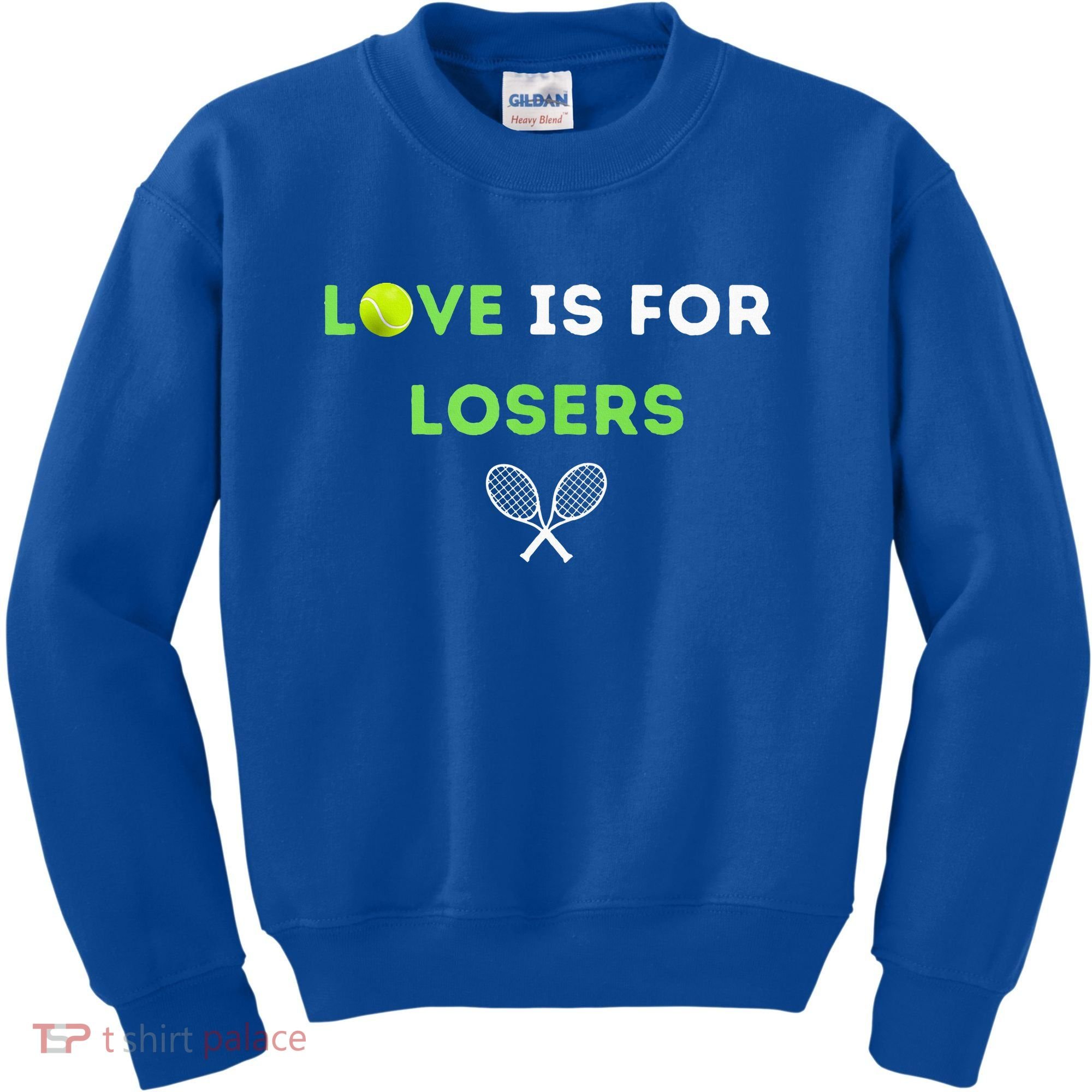 Love Is For Losers Tennis Kids Sweatshirt
