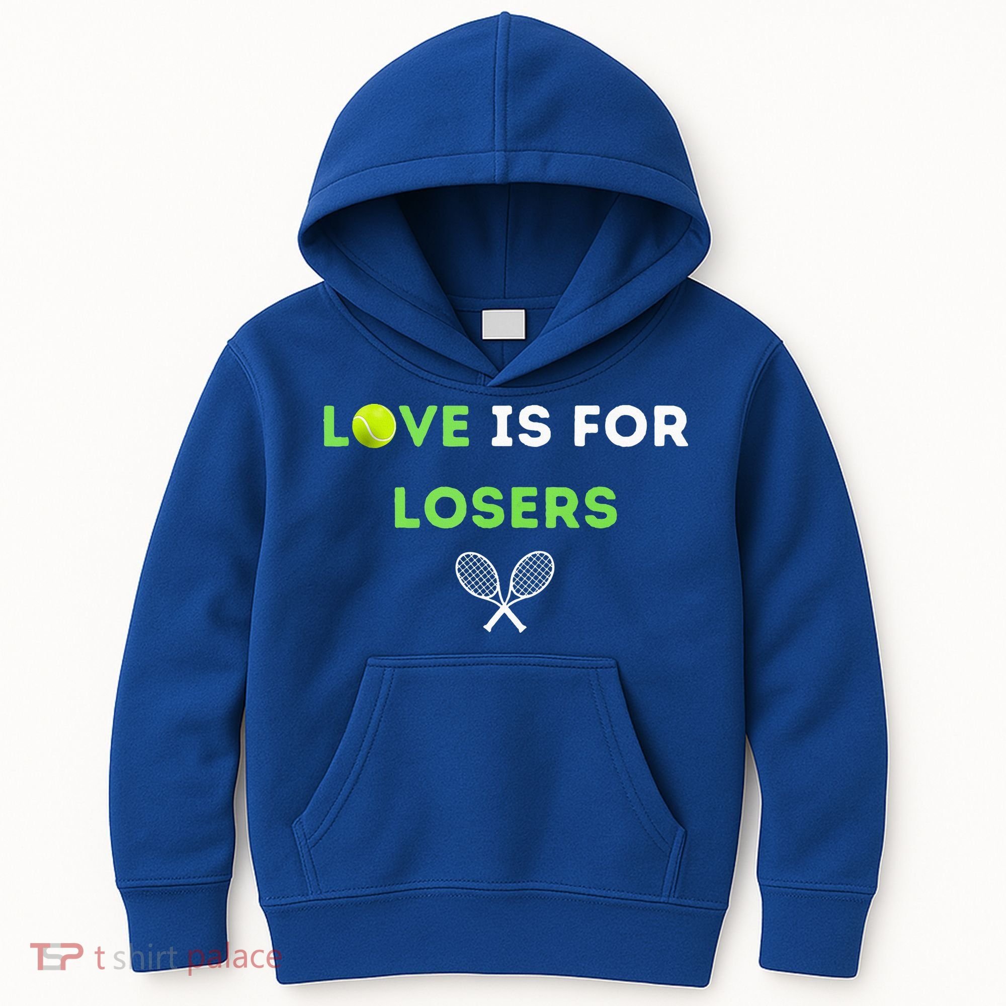 Love Is For Losers Tennis Kids Hoodie