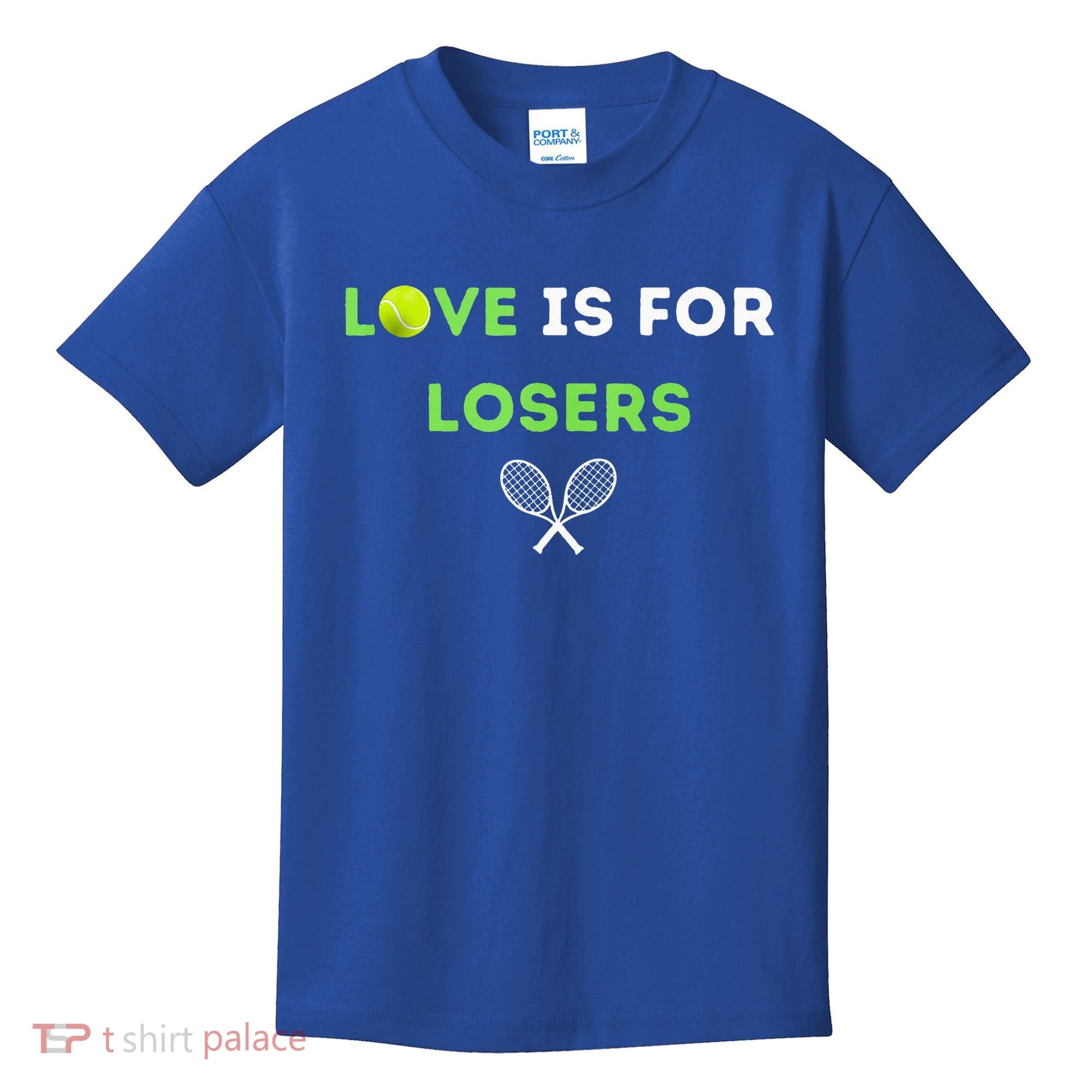 Love Is For Losers Tennis Kids T-Shirt