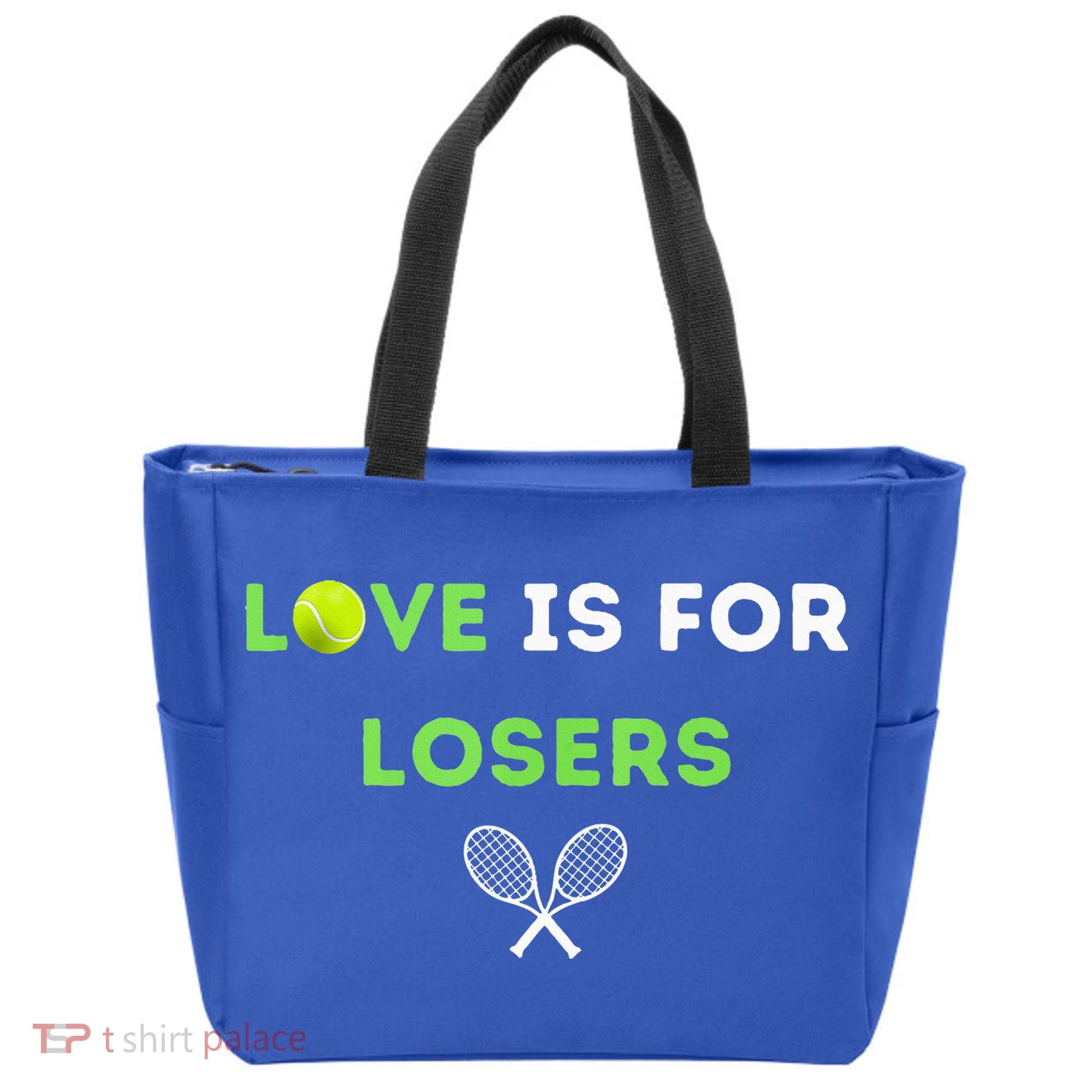 Love Is For Losers Tennis Tote Bag