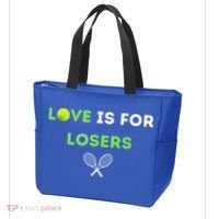 Love Is For Losers Tennis Tote Bag thumb 3
