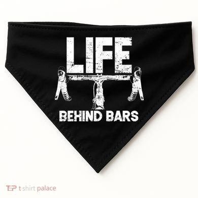 Life Behind Bars Bicycle  USA-Made Doggie Bandana