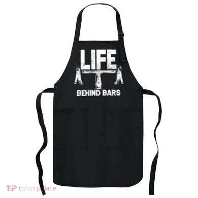 Life Behind Bars Bicycle  Apron