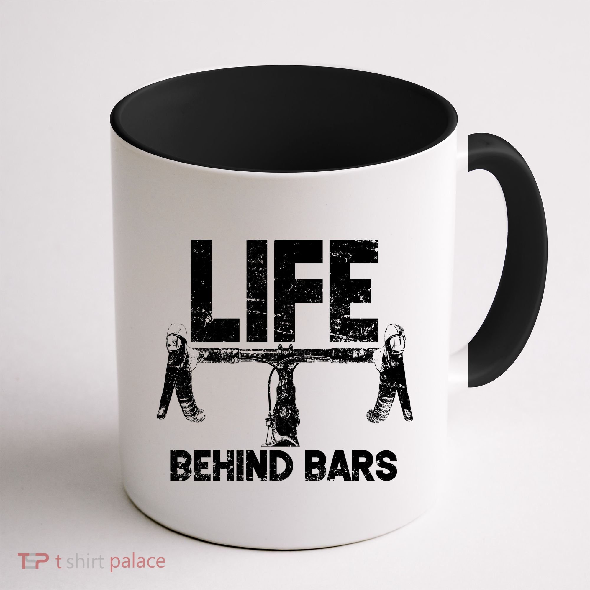 Life Behind Bars Bicycle  Coffee Mug