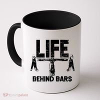 Life Behind Bars Bicycle  Coffee Mug thumb 0