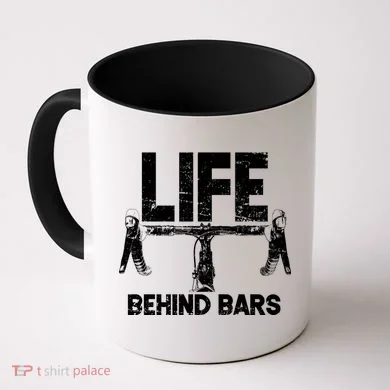 Life Behind Bars Bicycle  Coffee Mug