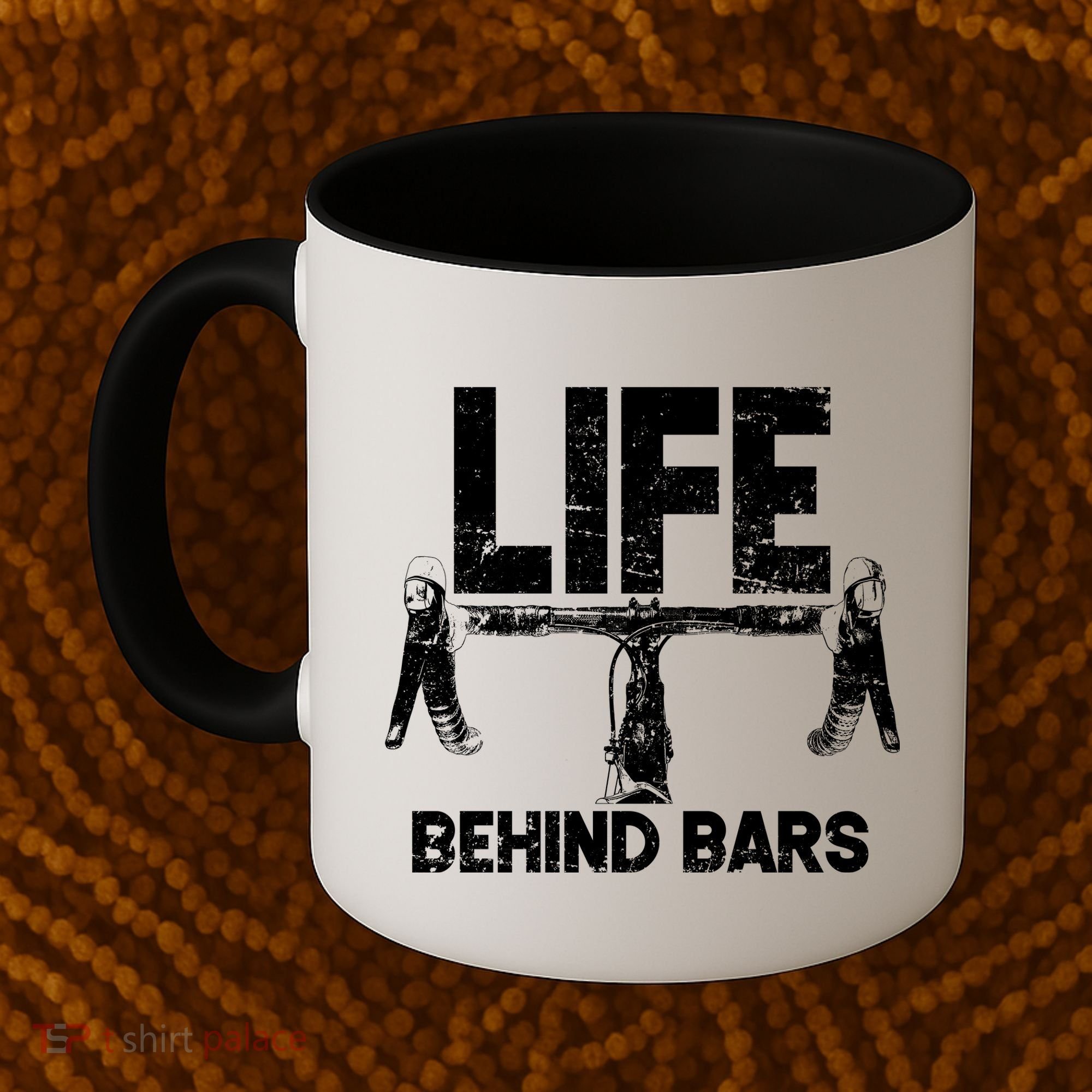 Life Behind Bars Bicycle  Coffee Mug