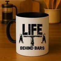Life Behind Bars Bicycle  Coffee Mug thumb 4