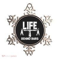 Life Behind Bars Bicycle  Ornament thumb 0