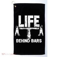 Life Behind Bars Bicycle  Golf Towel thumb 0